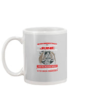Load image into Gallery viewer, Never Underestimate This Old Man Who Was Born In June Custom Design Mug
