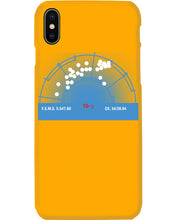 Load image into Gallery viewer, Pinpoint The Location In The Space Blue Phone case
