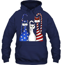 Load image into Gallery viewer, Cat Happy America  Independence's Day Special Custom Design Hoodie
