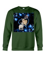 Load image into Gallery viewer, Lovely Phone Case Twinkling Blue Heart Gift For Goat Lovers Sweatshirt
