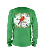 Load image into Gallery viewer, Scarlet Macaw With Butterflies I Am Always With You Gift For Lover Unisex Long Sleeve
