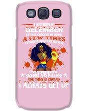 Load image into Gallery viewer, December Superwoman  Life Has Knocked Me Down Birthday Meaningful Gift Phone case
