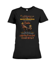Load image into Gallery viewer, Daddysaurus Daughtersaurus A Bond That Can't Be Broken Ladies Tee
