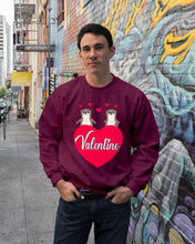Load image into Gallery viewer, Couple Otter Valentine's Day Gift For Otter Lovers Sweatshirt
