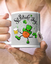 Load image into Gallery viewer, Basketball Saint Patrick's Day Gift For Basketball Lovers Mug
