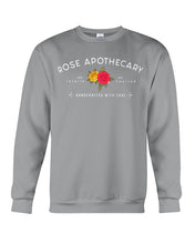 Load image into Gallery viewer, Rose Apothecary Handcrafted With Care Gift For Women Sweatshirt
