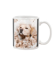 Load image into Gallery viewer, Labrador Retriever Gift For Dog Lovers Vintage Flower Mug
