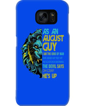 Load image into Gallery viewer, As An August I Am The Kind Of Man Lion Birthday Gift Phone case
