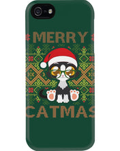 Load image into Gallery viewer, Merry Catmas Cute Funny Gifts Phone case
