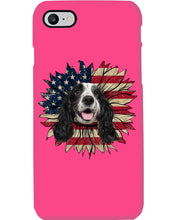Load image into Gallery viewer, English Cocker Spaniel US Sunflower Gift For Dog Lovers Phone case
