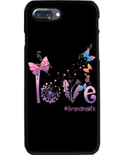 Load image into Gallery viewer, Love Butterflies Grandma Life Gift For Grandma Phone case
