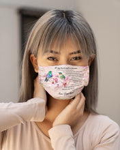 Load image into Gallery viewer, Til The Day We're Together Humming Birds Cloth Face Mask
