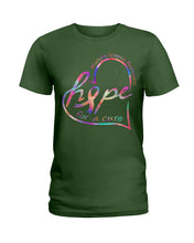 Load image into Gallery viewer, Hope For A Cure Multiple Sclerosis Awareness Ladies Tee
