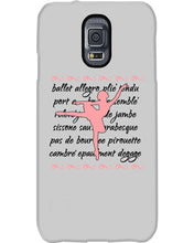 Load image into Gallery viewer, Ballet Words Pink Pattern Gift For Ballet Dancer Phone case
