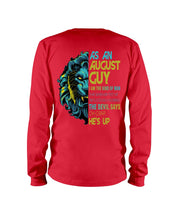 Load image into Gallery viewer, As An August I Am The Kind Of Man Lion Birthday Gift Unisex Long Sleeve
