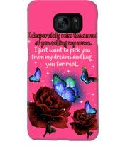 Load image into Gallery viewer, Butterfly Calling My Name Gift For Lover Phone case
