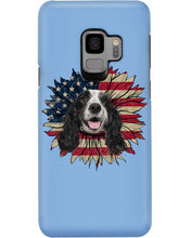 Load image into Gallery viewer, English Cocker Spaniel US Sunflower Gift For Dog Lovers Phone case
