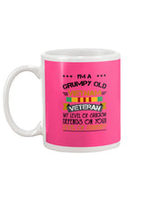 Load image into Gallery viewer, I'm A Grumpy Old Vietnam Veteran Special  Custom Design Mug
