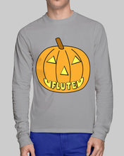 Load image into Gallery viewer, Vintage Funny Flute Pumkin Gift For Flute Lovers Unisex Long Sleeve
