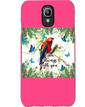 Load image into Gallery viewer, Scarlet Macaw With Butterflies I Am Always With You Gift For Lover Phone case
