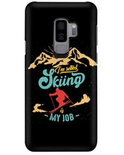Load image into Gallery viewer, I'm Retired Skiing Is My Job Mountainous Terrain Phone case
