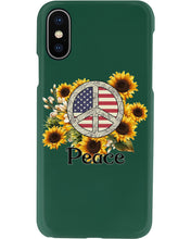 Load image into Gallery viewer, Peace Sign Sunflower Birthday Gift For Girls Phone case
