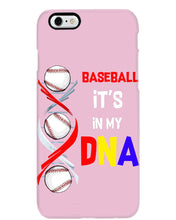 Load image into Gallery viewer, Baseball Be My DNA Gift For Sport Lovers Phone case
