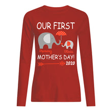 Load image into Gallery viewer, Our First Mother's Day 2020 Funny Gift For Mom Unisex Long Sleeve
