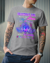 Load image into Gallery viewer, Wings Gift For Angel Grandpa Half Of My Heart Is In Heaven Guys Tee
