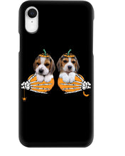 Load image into Gallery viewer, Beagle Hand Bones My Breast Gift For Dog Lovers Phone case
