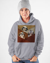 Load image into Gallery viewer, Three Cute Shih Tzu In Bag Gift For Dog Lovers Hoodie
