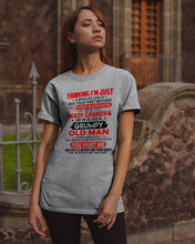 Load image into Gallery viewer, I'm Just A Spoiled Child I'm A Spoiled Granddaughter Of A Crazy Grandpa Guys Tee
