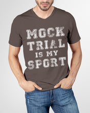 Load image into Gallery viewer, Pink Phone Case Mock Trial Is My Sport Gift For Paralegal Guys V-Neck
