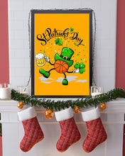 Load image into Gallery viewer, Basketball Saint Patrick's Day Gift For Basketball Lovers Vertical Poster
