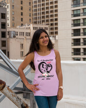 Load image into Gallery viewer, Maryland Girl Loves Boots Horse And Wine  For Personalized Nation Gift Ladies Flowy Tank
