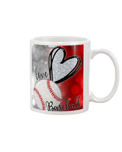 Load image into Gallery viewer, Baseball Peaceful Love Gift For Baseball Lovers Mug
