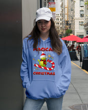 Load image into Gallery viewer, Tennis Players Magical Christmas Snowman Gift For Women Hoodie
