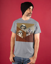 Load image into Gallery viewer, Three Cute Shih Tzu In Bag Gift For Dog Lovers Guys Tee
