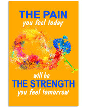 Load image into Gallery viewer, The Pain You Feel Today Will Be The Strength Gift For Women Vertical Poster
