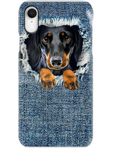Load image into Gallery viewer, Lovely Dachshund Special Custom Design  For Dog Lovers Phone case
