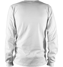 Load image into Gallery viewer, Apparently We're Trouble Pink Flamingo Quilting Together Unisex Long Sleeve
