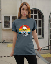 Load image into Gallery viewer, I Do What I Want Skull Sunflower Special Custom Design Guys Tee
