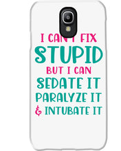 Load image into Gallery viewer, I Can't Fix Stupid But I An Sadate It Gift For Girls Phone case
