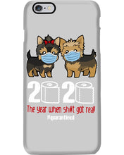 Load image into Gallery viewer, Tzu Shih 2020 The Year When Shit Got Real Custom Design Phone case
