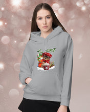 Load image into Gallery viewer, Yorkshire Terrier Loves Drinking Hot Latte Gift For Dog Lovers Hoodie
