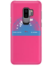 Load image into Gallery viewer, Pinpoint The Location In The Space Blue Phone case
