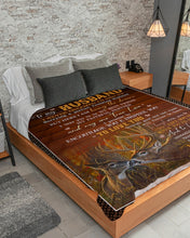 Load image into Gallery viewer, For Husband I Take You To Be My Best Friend Sherpa Blanket
