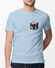 Load image into Gallery viewer, Cat In Your Front Pocket Great Gift For Cat Lovers Guys Tee
