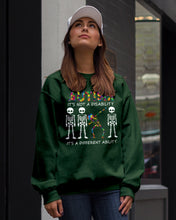 Load image into Gallery viewer, Autism It's A Different Ability Gift For Autism People Sweatshirt
