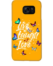 Load image into Gallery viewer, Butterfly Live Laugh Love Gift For Lover Phone case
